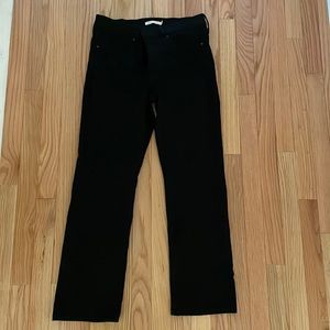 Levi’s 314 Black Shaping Straight Jeans